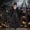 Gothic Maleficent Halloween Costume for Women – Horned Headpiece & Elegant Gown